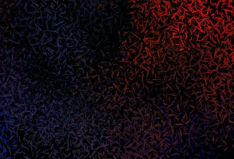 Dark Blue, Red vector pattern with sharp lines. Stock Illustration