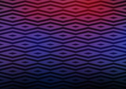 Dark Blue, Red vector pattern in polygonal style. Stock Illustration