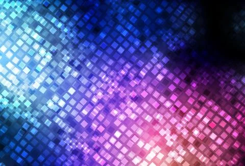 Dark Blue, Red vector pattern in square style. Stock Illustration