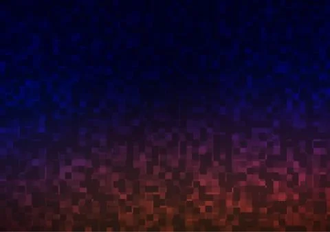 Dark Blue, Red vector pattern in square style. Stock Illustration