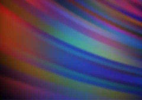 Dark Blue, Red vector pattern with narrow lines. Stock Illustration