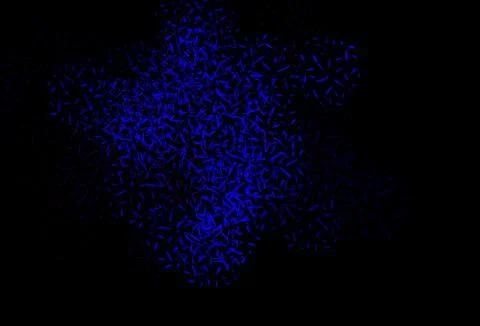 Dark Blue, Red vector pattern with sharp lines. Stock Illustration