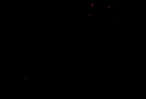 Dark Blue, Red vector pattern with bubble shapes. イラスト素材