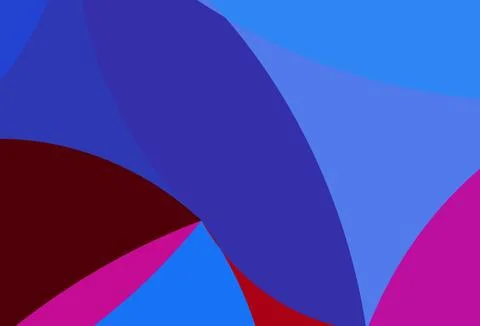 Dark Blue, Red vector pattern with bubble shapes. 스톡 일러스트