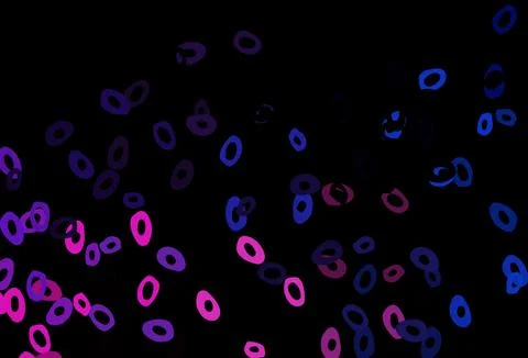 Dark Blue, Red vector pattern with spheres. イラスト素材