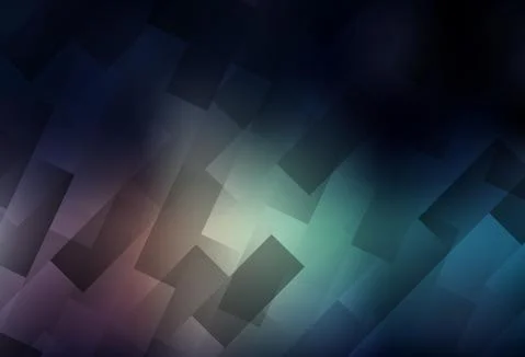 Dark Blue, Red vector pattern in square style. 스톡 일러스트