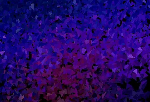 Dark Blue, Red vector pattern with polygonal style. Stock Illustration