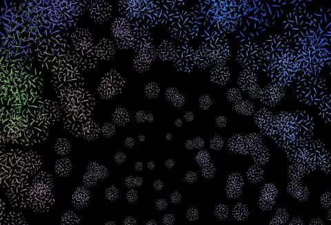 Dark Blue, Red vector pattern with sharp lines. Illustrazione stock