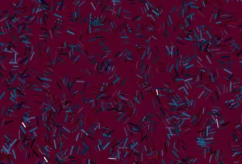 Dark blue, red vector pattern with narrow lines. Stock Illustration