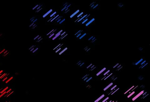 Dark Blue, Red vector pattern with narrow lines. Stock Illustration
