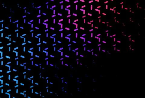 Dark Blue, Red vector pattern with sharp lines. Illustrazione stock