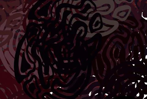 Dark Blue, Red vector pattern with lines. Illustrazione stock
