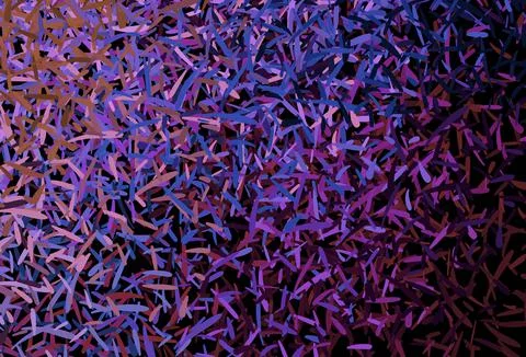 Dark Blue, Red vector pattern with sharp lines. Stock Illustration