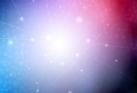 Dark Blue, Red vector pattern with sharp lines. 스톡 일러스트