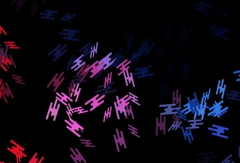 Dark Blue, Red vector pattern with narrow lines. Stock Illustration