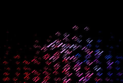 Dark Blue, Red vector pattern with narrow lines. 스톡 일러스트
