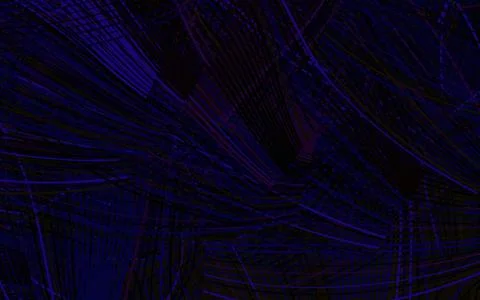 Dark Blue, Red vector pattern with random forms. Illustrazione stock