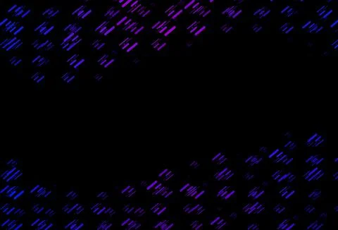 Dark Blue, Red vector pattern with narrow lines. Stockillustratie