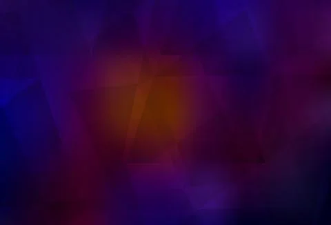 Dark Blue, Red vector polygonal pattern. Stock-Illustration