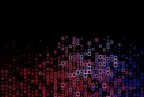 Dark Blue, Red vector template with rhombus. Stock Illustration