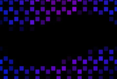 Dark Blue, Red vector template with square style. Stock Illustration