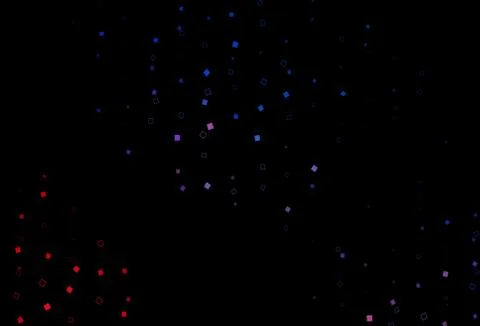 Dark Blue, Red vector texture with rectangular style. Stockillustratie