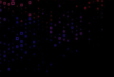 Dark Blue, Red vector texture in rectangular style. Stock Illustration