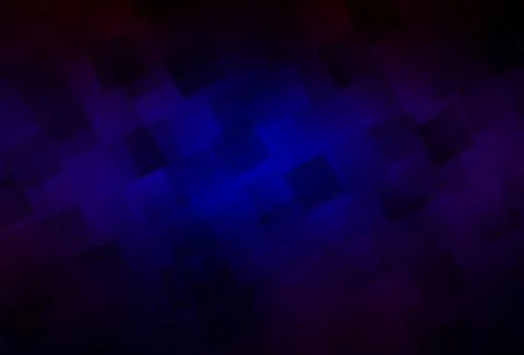 Dark Blue, Red vector texture in rectangular style. Stock Illustration
