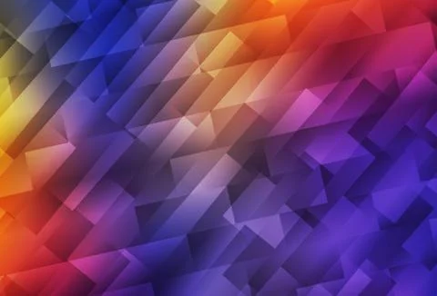 Dark Blue, Red vector texture in rectangular style. Stock Illustration