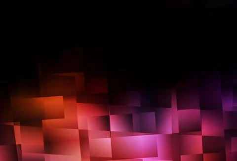 Dark Blue, Red vector texture in rectangular style. Stock Illustration