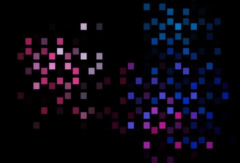 Dark Blue, Red vector texture with rectangular style. Stockillustratie