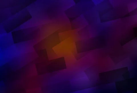 Dark Blue, Red vector texture in rectangular style. イラスト素材