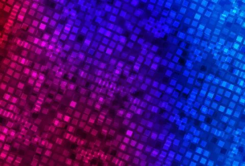 Dark Blue, Red vector texture in rectangular style. Stock Illustration