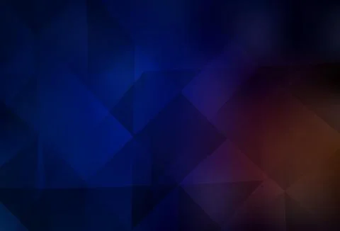 Dark Blue, Red vector triangle mosaic texture. Stock Illustration