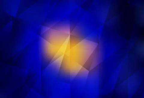 Dark Blue, Red vector triangle mosaic texture. Stock Illustration