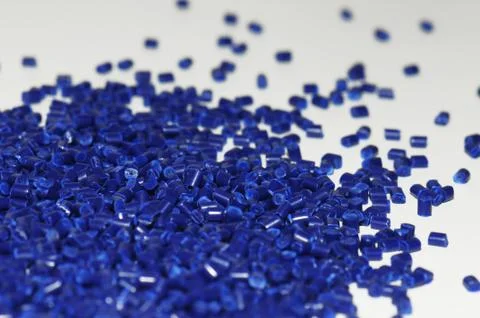 Dark blue resin Stock Photos