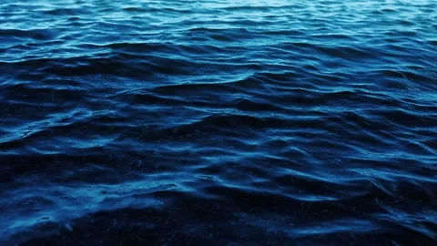 Dark blue sea water background and texture Stock-Footage 314560751
