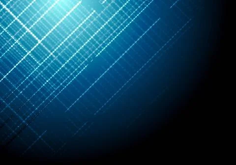 Dark blue shiny tech background Dark blue shiny tech abstract background C... 写真素材