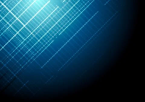 Dark blue shiny tech vector background イラスト素材