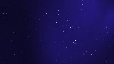 Dark blue sky with many small bright points 스톡 동영상 296809815