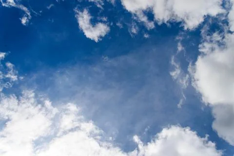 Dark blue sky Stock Photos