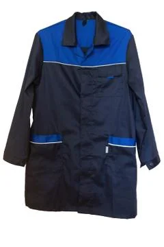 Dark Blue Smock for Working Stock Photos