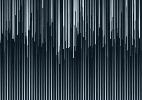 Dark blue smooth abstract lines futuristic tech background 库存插图