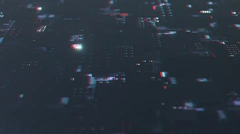 Dark blue smooth surface with bright elements Stock Illustration