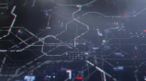 Dark blue smooth surface with bright elements Stock Illustration