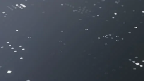 Dark blue smooth surface with shimmering bright elements Stock Footage 162224013