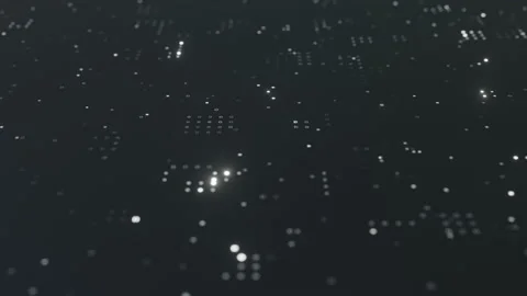 Dark blue smooth surface with shimmering bright elements Stock Footage 162525289