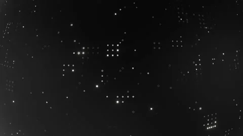 Dark blue smooth surface with shimmering bright elements Stock Footage 163260559