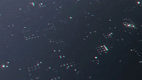 Dark blue smooth surface with shimmering bright elements Stock Footage 163409268