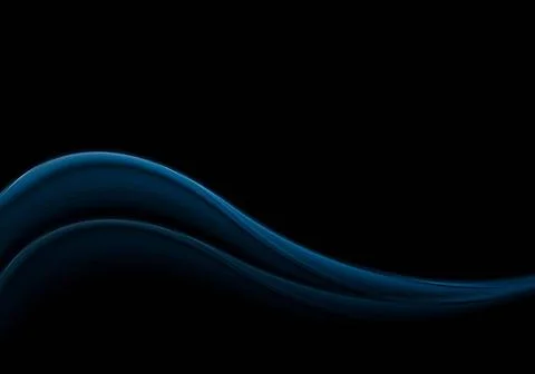 Dark blue smooth waves Dark blue smooth vector waves Copyright: xZoonar.co... 写真素材